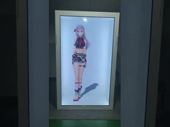 Casilla de visualización LCD transparente de 50 pulgadas para Windows y sistema Android