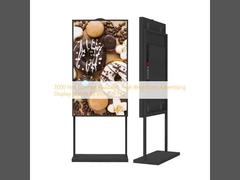 3000 Nits Luz solar Legible Alto Brillo Display de publicidad Pantalla de 85 pulgadas Full HD