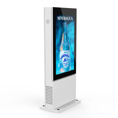 Display de pantalla de publicidad exterior de 55 pulgadas de alto brillo a prueba de agua IP65 con sistema Android