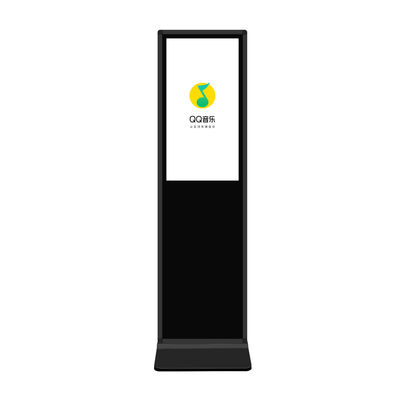 Quiosco de pantalla táctil de 32 pulgadas con pantalla vertical y lector de tarjetas