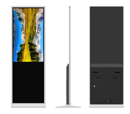 Pantalla Digital Vertical HD LCD de 43 Pulgadas para Interiores, Quiosco con Pantalla Táctil
