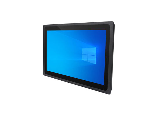 Monitor Táctil Interactivo Todo en Uno de 24 Pulgadas con Pantalla Táctil Capacitiva e Infrarroja