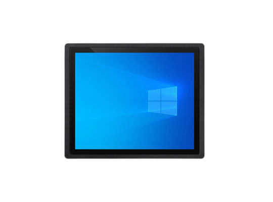 Monitor de pantalla táctil transparente de 15 pulgadas impermeable con tecnología táctil IR