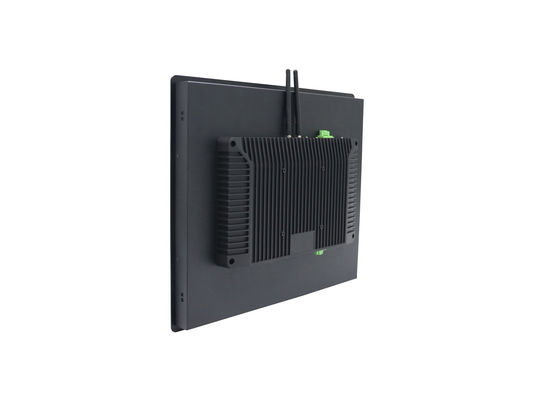 Monitor de pantalla táctil transparente de 15 pulgadas impermeable con tecnología táctil IR