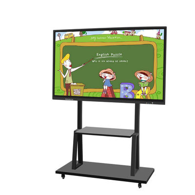 Pizarra Interactiva Digital de 75 Pulgadas con Resolución 1920x1080 y Tecnología Táctil Infrarroja