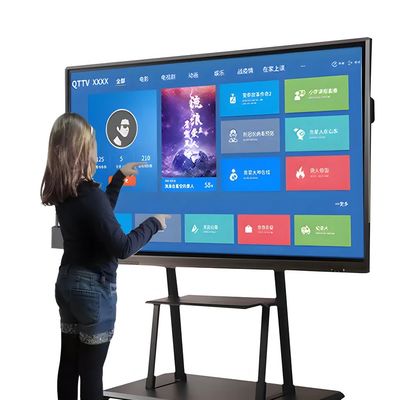 Pizarra Interactiva Digital de 110 Pulgadas con Pantalla 4K Ultra HD y Lápiz Electromagnético
