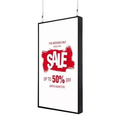 Display de ventana de publicidad de alta luminosidad de 3000 nits