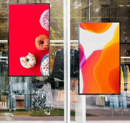 16:9 Display publicitario de alto brillo