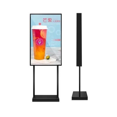 55 pulgadas 16:9 Reproductor de vídeo de alto brillo pantalla LCD de publicidad para ventana de la tienda