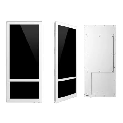 Pantalla publicitaria para ascensor Android de alto brillo de 18.5 pulgadas, pantalla LCD, señalización digital