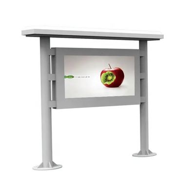 Pantalla táctil de publicidad exterior Pantalla de visualización Quiosco IP65 impermeable independiente