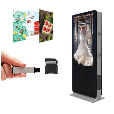 Display de publicidad exterior IP65 Display de publicidad ultra delgado ROHS