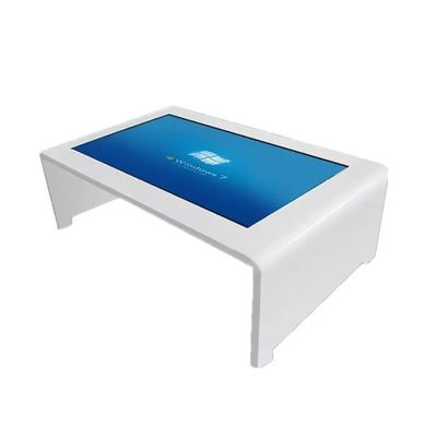 Mesa interactiva con pantalla táctil capacitiva de 55 pulgadas con brillo de 500 cd/m2 y 10 puntos táctiles