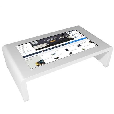 Tabla de pantalla táctil interactiva inteligente Android OS Windows Tabla de café LCD