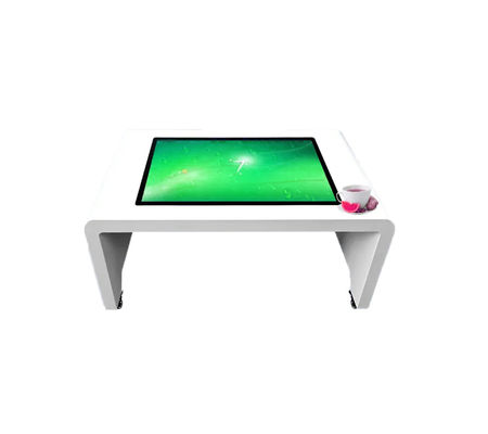 Mesa de pantalla táctil interactiva de aleación de aluminio inoxidable multi-toque para comidas y juegos