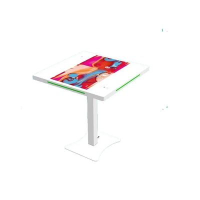 21.5 pulgadas de pantalla interactiva de pantalla táctil con capacidad táctil y carga inalámbrica para café inteligente y juegos