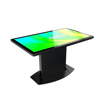 Mesa de pantalla táctil interactiva de 43 pulgadas con toque capacitivo y mesa de café inteligente de resolución 1920x1080