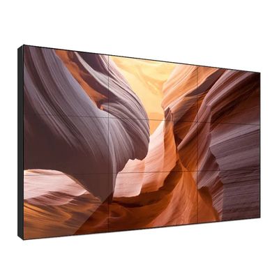 Pared de TV LCD comercial de 46 pulgadas de 1,8 mm Pared de publicidad en pie
