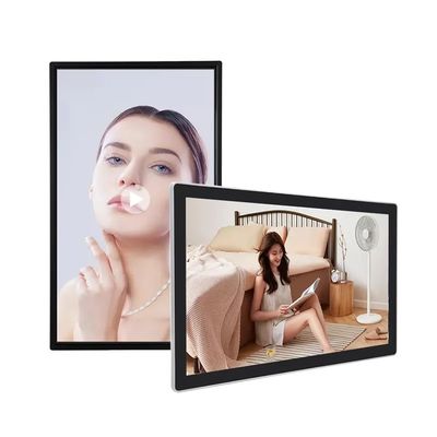 Display de publicidad LCD de 55 pulgadas con señalización digital con ángulo de visión de 178° 3000:1 Contraste