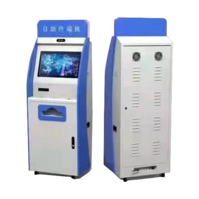 21Quiosco de autoservicio con pantalla táctil de 5 pulgadas con sistema de pago multifuncional y gabinete de metal