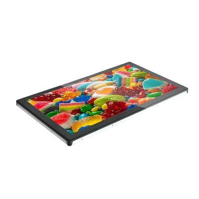 27 pulgadas capacitivo pantalla táctil panel de monitor de pantalla impermeable IP65 Frente