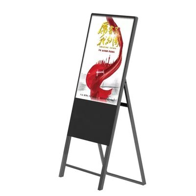Display LCD portátil de 43 pulgadas para exhibición y uso en tiendas