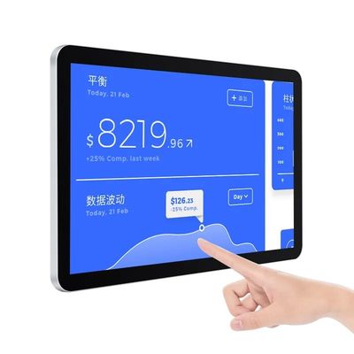 Monitor con pantalla táctil capacitiva de 15,6 pulgadas con resolución de 1920x1080 y multitáctil para pantalla industrial