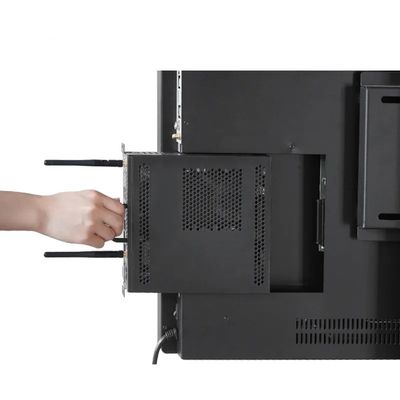 Panel plano interactivo inteligente de pantalla táctil de 55 pulgadas con relación de aspecto 16:9 y táctil de 10 puntos