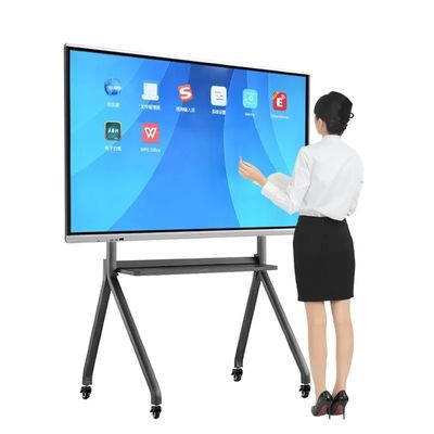 Sala de conferencias Interactivo de 86 pulgadas de panel plano Smart pantalla táctil Digital tablero blanco