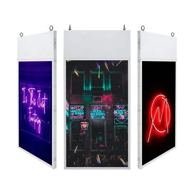 Pantalla suspendida LCD pantalla de publicidad Android Wifi 49 pulgadas Alto brillo