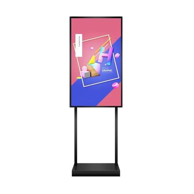 Display publicitario de 43 pulgadas de alto brillo Digital Signage con 200W de potencia y 1000cd/m2 de brillo