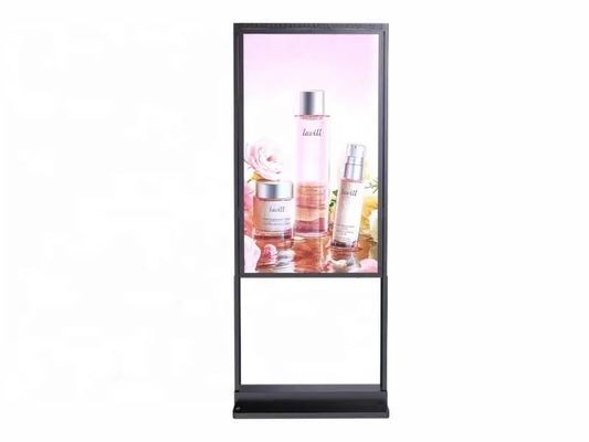 Display publicitario de 43 pulgadas de alto brillo Digital Signage con 200W de potencia y 1000cd/m2 de brillo