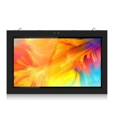 Pantalla de publicidad montada en pared para exteriores de 43 pulgadas con brillo de 2500cd/m2 y red 4G Android