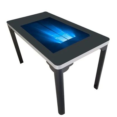 Mesa de pantalla táctil interactiva de 55 pulgadas con 350 nits Brillo para oficina y juegos