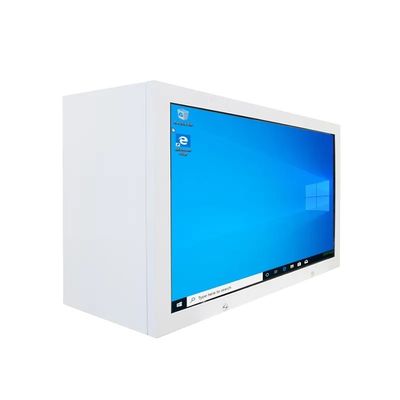 Exhibidor LCD Transparente de Alta Transparencia de 50 Pulgadas con Caja de Pantalla Táctil con Sistema Android