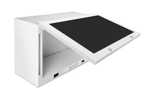 Exhibidor LCD Transparente de Alta Transparencia de 50 Pulgadas con Caja de Pantalla Táctil con Sistema Android