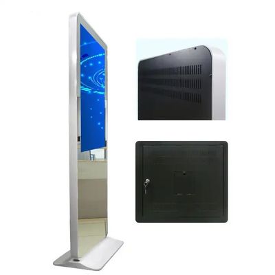 Espejo de 55 pulgadas pantalla táctil capacitiva Android Quioscos Ultra delgado