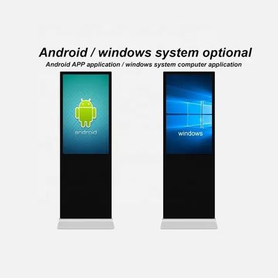 Quiosco digital de pantalla táctil de 49 pulgadas con procesador Intel Core I3 y sistema operativo Windows 10 para autoservicio interactivo