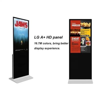 Quiosco digital de pantalla táctil de 49 pulgadas con procesador Intel Core I3 y sistema operativo Windows 10 para autoservicio interactivo