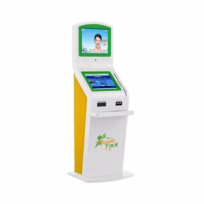 Display personalizable con pantalla táctil Quiosco de autoservicio para pagos en efectivo y software