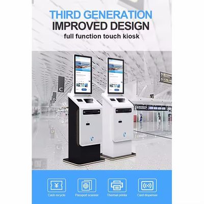 Gestión de software de terminal de kiosco de autoservicio con pantalla táctil personalizable
