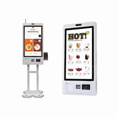 Quiosco de autoservicio con pantalla táctil de 22 pulgadas con software personalizable y sistema de quiosco interactivo de bajo mantenimiento
