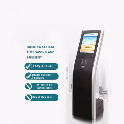 Kiosco digital de pantalla táctil con pantalla de 19 pulgadas y SSD de 128 GB para autoservicio interactivo