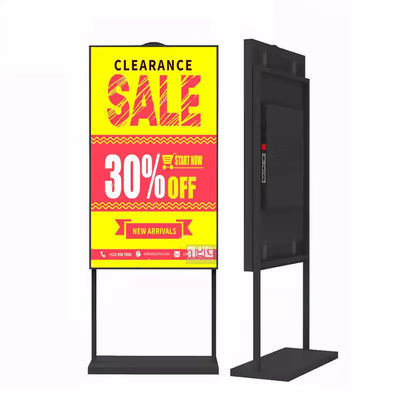 2000-3000 Nits Brillo pantalla de publicidad de ventana con Wifi 4K