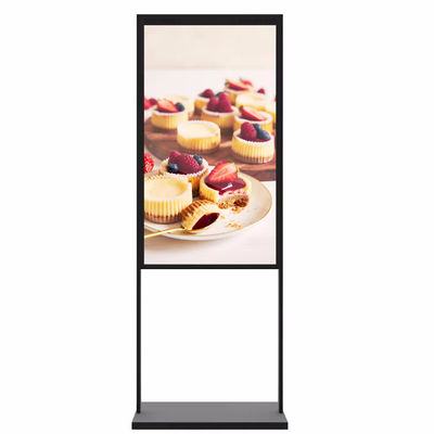 2000-3000 Nits Brillo pantalla de publicidad de ventana con Wifi 4K