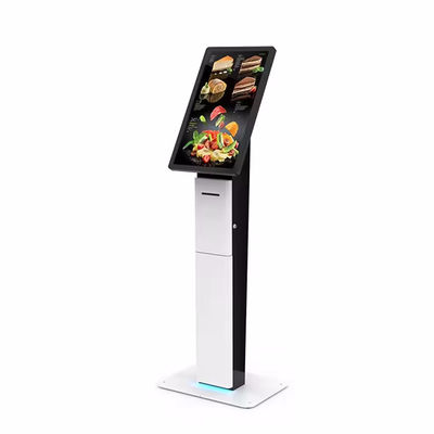 Quiosco de autoservicio de pie en el piso Quiosco de autoservicio con pantalla táctil LED