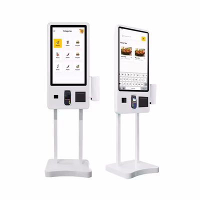 Quiosco de autoservicio de reconocimiento facial personalizable para restaurantes