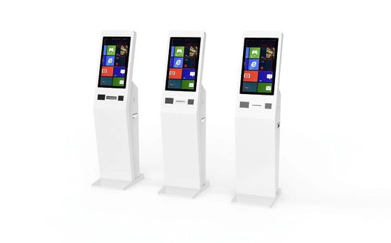 Sistema de Punto de Venta de Autoservicio con Múltiples Opciones de Pago, Escáner de Código de Barras y Pantalla Táctil con Luces LED