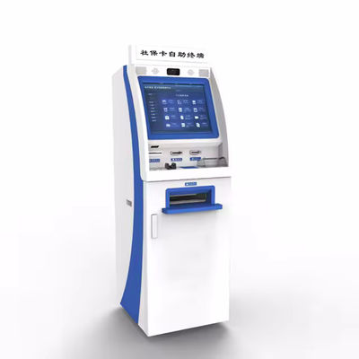Quiosco de auto check-in personalizable con reconocimiento facial y pantalla de 21.5/24/27/32 pulgadas para autoservicio eficiente