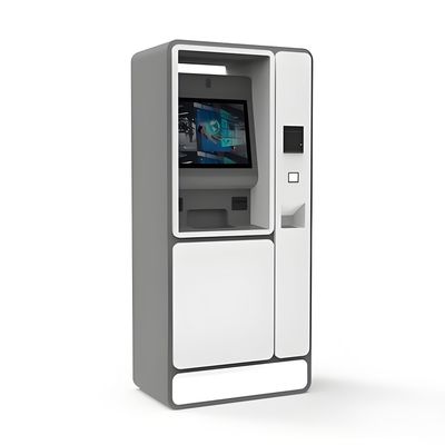 Quiosco de autoservicio personalizable de bajo mantenimiento con pantalla táctil y opciones de pago múltiple